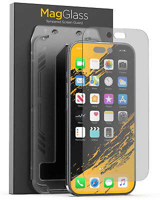 #ad #ad iPhone 15 Pro Max Matte Screen Protector. Anti Glare Tempered Glass Guard $19.99