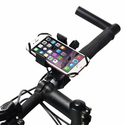 #ad Universal Adjustable CELL PHONE HOLDER Motorcycle Bike Bicycle Handlebar Mount 2 $6.98