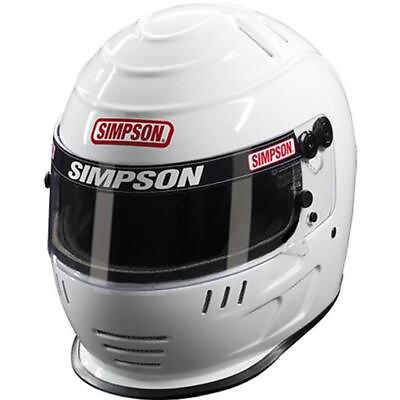 #ad Simpson SA2020 Speedway Shark Helmet Matte Black 7 1 4 Inch $961.95