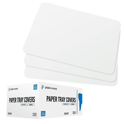 #ad #ad plastcareusa Plastcare USA Disposable Tray Paper Liners Size B White1000 Case $72.89