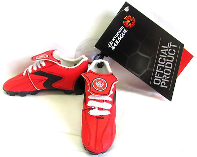 #ad #ad WESTERN SYDNEY WANDERERS A LEAGUE WINDOW SUCTION CUP HANGING FOOTBALL BOOTS AU $14.99