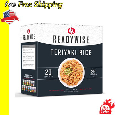 #ad #ad Teriyaki amp; Chicken 20 Serving Shelf Stable Survival Emergency Meal Camping Food $20.16