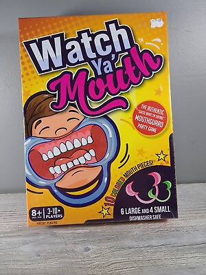 #ad #ad Watch Your Mouth Game With Adults Only Card Pack Sealed New NIB Christmas $12.89