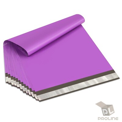 #ad 300 Poly Mailers 10x13 Shipping Bags Plastic Packaging Mailing Envelope Purple $20.95