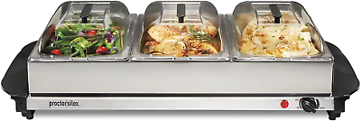 #ad Silex Buffet Server Food Warmer Adjustable Heat Keep Warm Ready To Serve $52.61