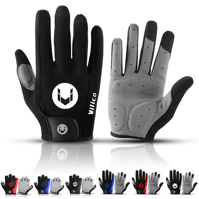 #ad #ad Bicycle Full Half Finger Cycling Gloves Breathable MTB Road Anti shock Gloves $10.73
