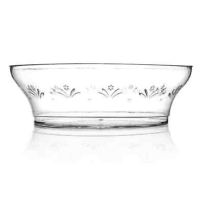 #ad Simcha Collection Plastic Salad Bowls 10 oz Plastic Tableware Party Supplies $59.98