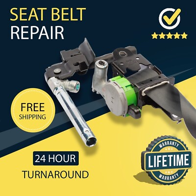 DUAL STAGE DEPLOYED SEAT BELT REPAIR SERVICE FOR ALL MAKES amp; MODELS ⭐⭐⭐⭐⭐ $58.95