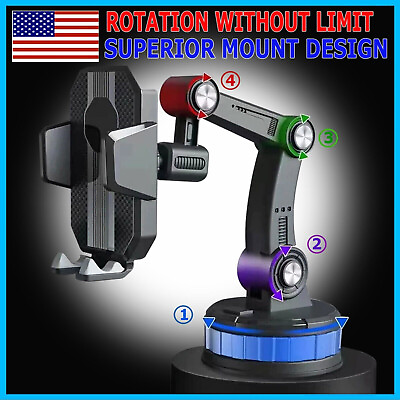 Universal Car Truck Mount Phone Holder Stand Dashboard Windshield For Cell Phone $7.69