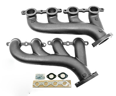 #ad #ad LS Swap Cast Iron Exhaust Manifold Header LS1 LS2 LS3 4.8L 5.3L 6.0L Street Rod $119.99