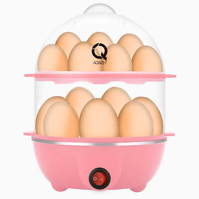 #ad Rapid Egg Cooker Electric for Hard Boiled Poached Scrambled Eggs Omelets $20.82
