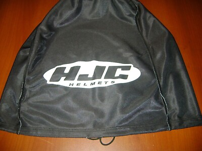 #ad MOTORCYCLE HELMET BAG MICROFIBER HJC HELMET BAG CARRY HELMET BLACK HJC $14.99