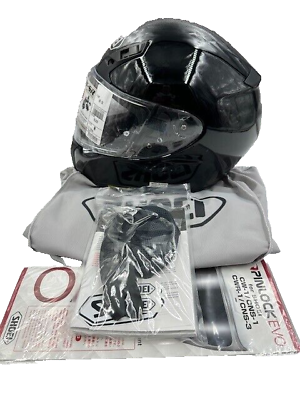 #ad Shoei RF SR Helmet Gloss Black Size Medium $342.00