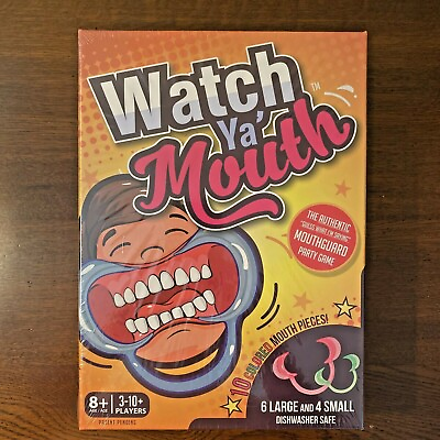 #ad Watch Ya#x27; Mouth Game Sealed in Box Authentic quot;Guess What I#x27;m Sayingquot; Game $4.63