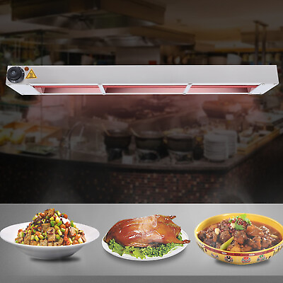 #ad 600W Food Heating Ceiling Overhead Light Strip Warmer For Commerical Kitchen $168.01