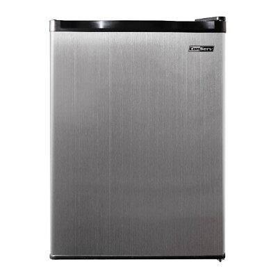 #ad #ad Conserv 4.5 Cu.Ft. Stainless Compact Refrigerator With Reversible Door $159.00