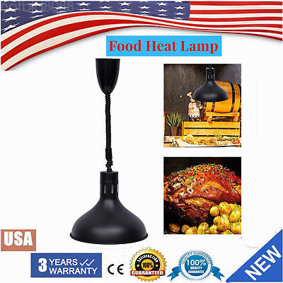 #ad NEW 250W Food Heat Lamp Commercial Food Warmer Lamp Food Heating Lamp Hanging $78.80