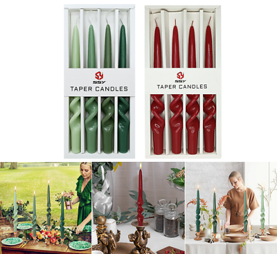 #ad Christmas gifts Romantic Dinners candle Churches Unscented table Candles Sticks $18.18