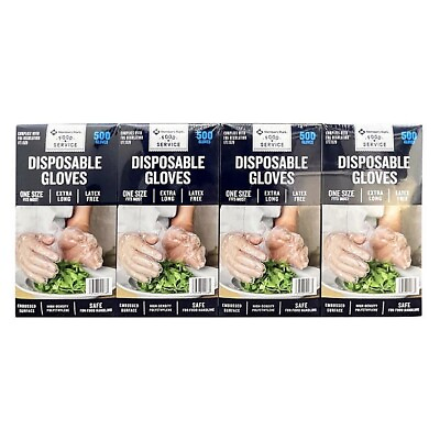 #ad Member#x27;s Mark Disposable Food Gloves 500 ct. pk. 4 pk. $97.69