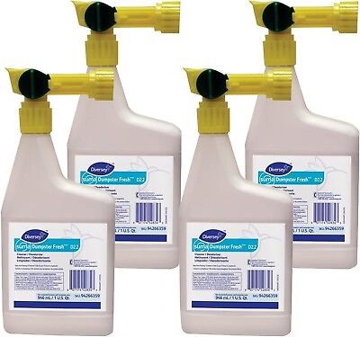 #ad Diversey Suma Dumpster Fresh Cleaner Deodorizer 4x946 ml Spray Bottle Per Carton $87.99