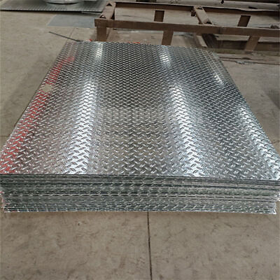 #ad Aluminum Diamond Plate Sheet .04 in Thick 24quot; x 96quot; Trailer Garages 3003 Roll $135.00