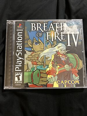 #ad Breath of Fire IV Sony PlayStation 1 2000 $100.00