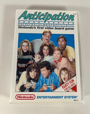 #ad Anticipation Nintendo Entertainment System 1988 With Case $15.00