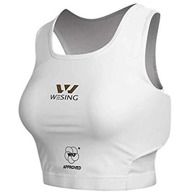 Morgan Sports Wesing Breast Guard Womens WKF Approved Karate Protective Wear AU $65.95