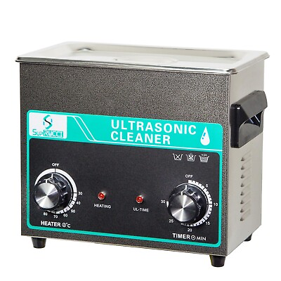 #ad Ultrasonic Cleaner 3L 120W Sonic Cleaner Machine with Heater Timer for Cleani... $109.40