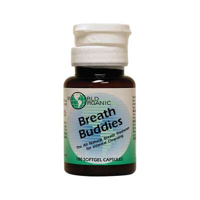 #ad World Organic Breath Buddies 180 Sgels $8.84