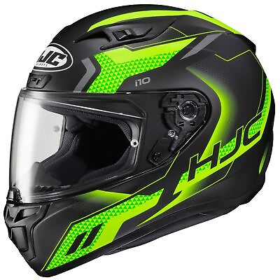 #ad HJC i10 Robust Full Face Street Helmet MC 3HSF Large 0810 1533 06 $120.45