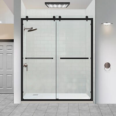 Sliding Glass Shower Doors 3 8quot; Clear Tempered Portofino Frameless Shower Doors $911.99