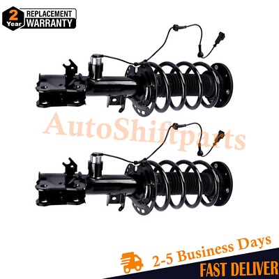 #ad 2X Front Shock Absorbers Struts Spring Assys Electric For Lincoln MKX 2016 2018 $309.00