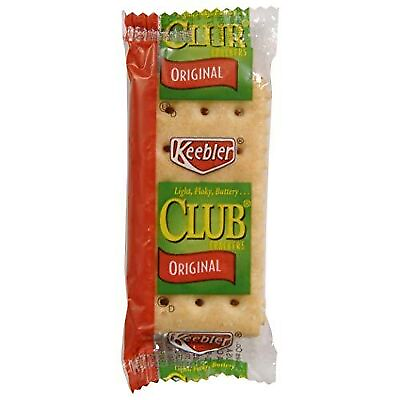 #ad #ad Club Crackers Keebler Original .25oz Count Butter 73.5 Ounce Pack of 300 $44.95