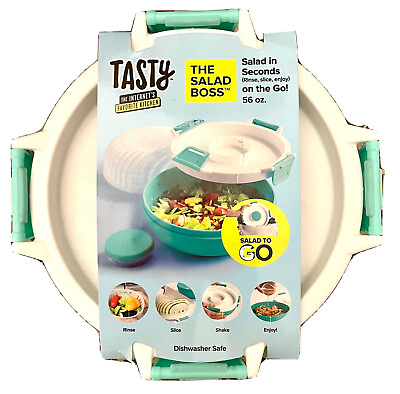 #ad Tasty The Internet’s Favorite Kitchen The Salad Boss Salad In Seconds Container $8.75