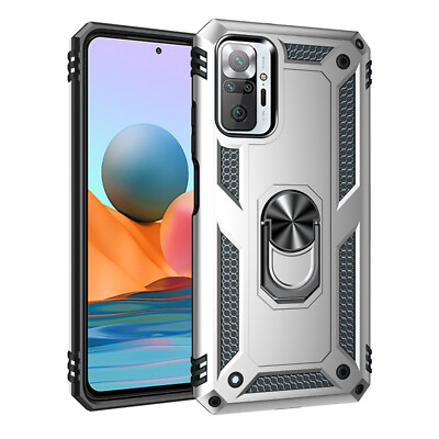 #ad HOT Case Armor Ring Holder Stand Cover For Xiaomi Redmi Note 9 PRO 10S 11 Pro $8.72
