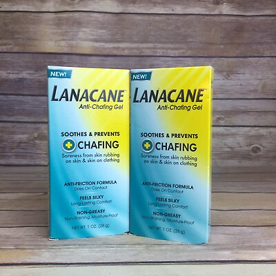 Lanacane Anti Chafing GEL Anti Friction Formula 2 Pack $72.00