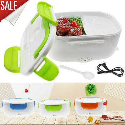 #ad Electric Heated US Plug Heating LunchBox Bento Travel Food Warmer Container 110V $16.95